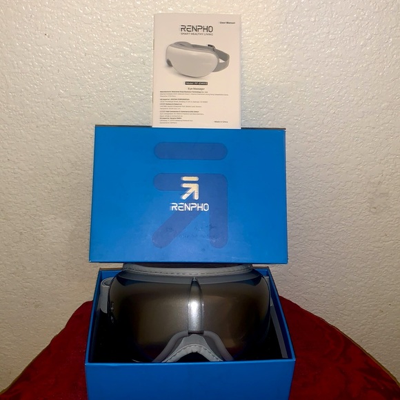 RENPHO Eyeris 1 Eye Massager with Heat, Customizable Bluetooth Music - Picture 1 of 5